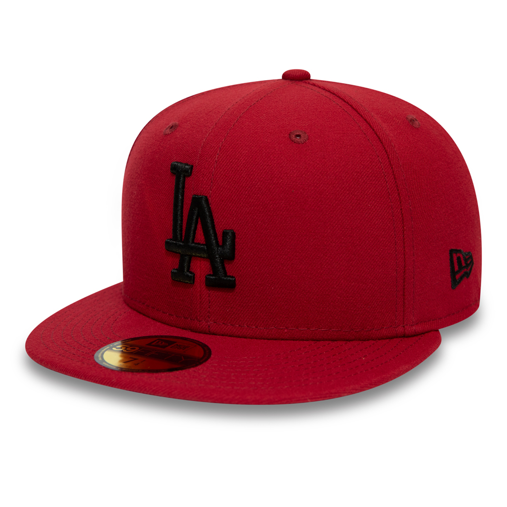 59FIFTY-Kappe – Los Angeles Dodgers – Essential – Rot