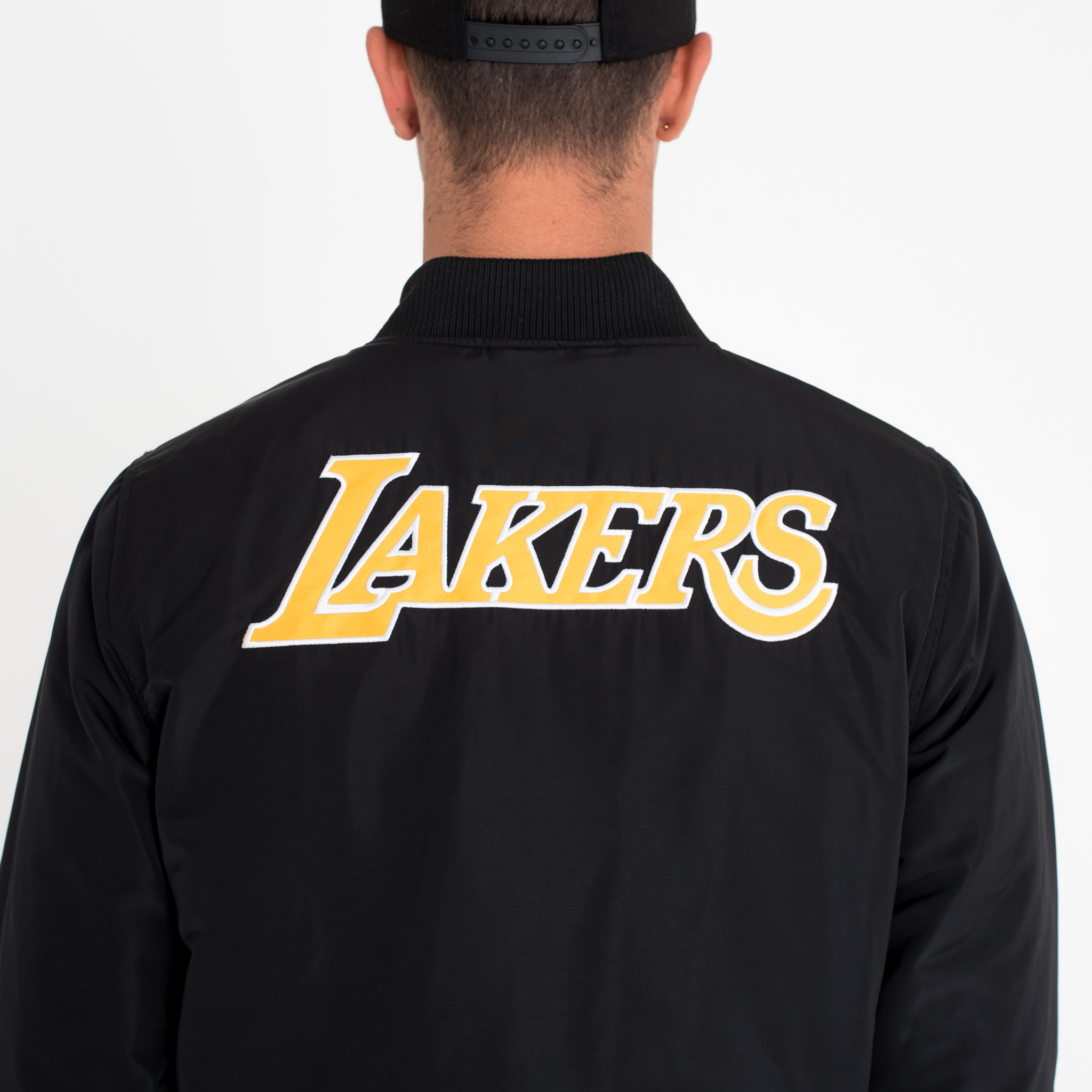 LA Lakers – Bomberjacke in Schwarz