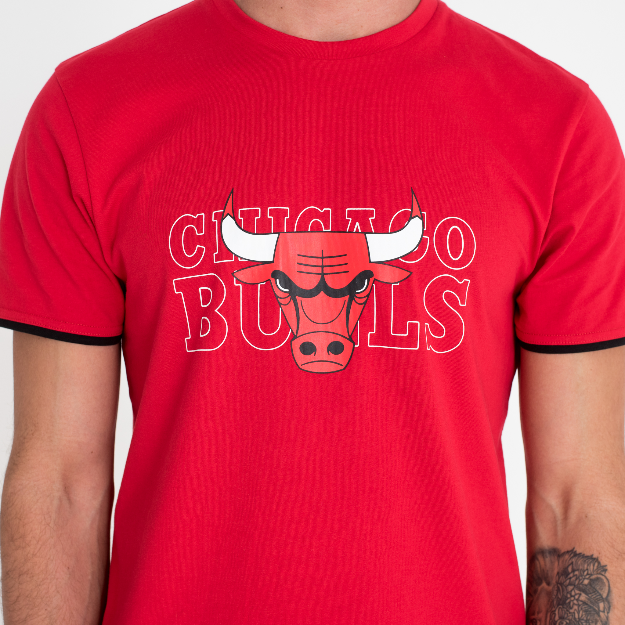 Camiseta Chicago Bulls Red Graphic