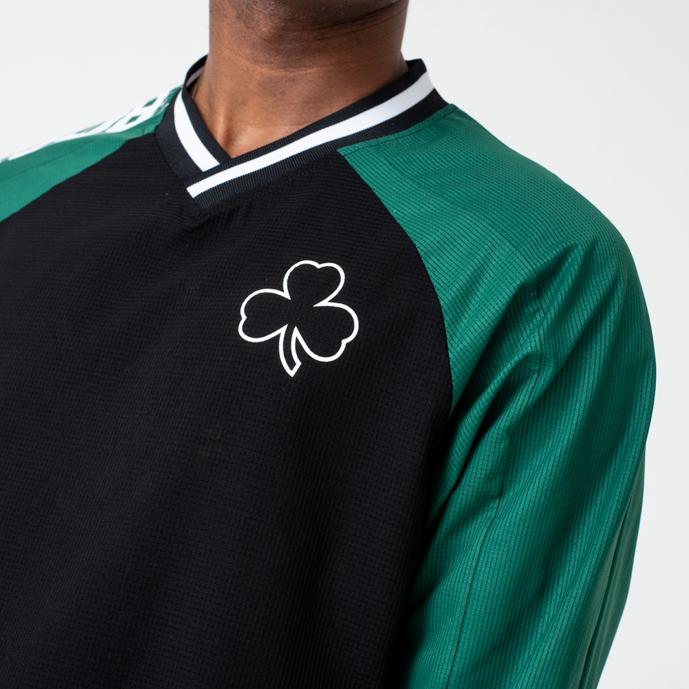 T-shirt manches longues des Boston Celtics colour block