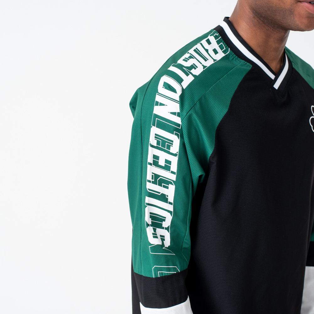 Boston Celtics – Colour Block – Langärmeliges T-Shirt