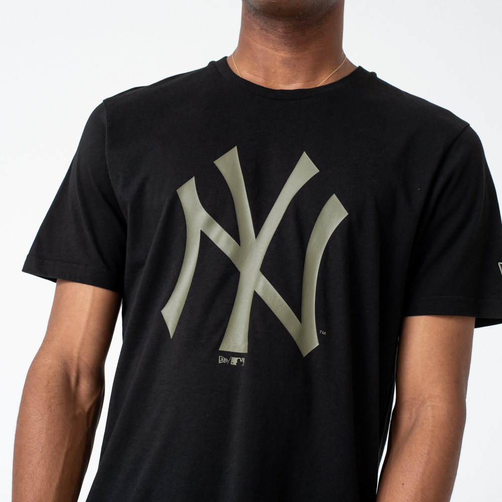 T-shirt vert à logo New York Yankees