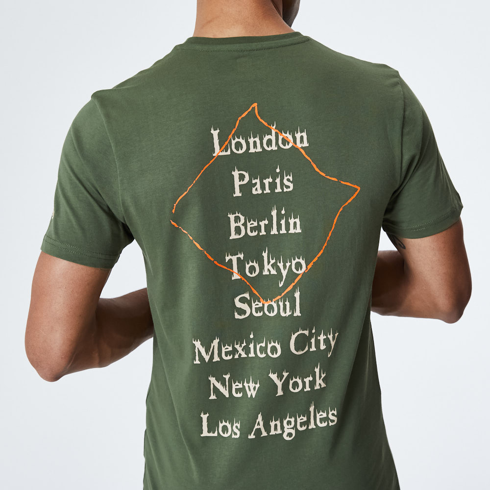 T-shirt grafica New Era World Tour