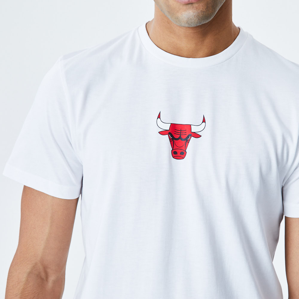 Chicago Bulls – Wrap Around – T-Shirt – Weiß