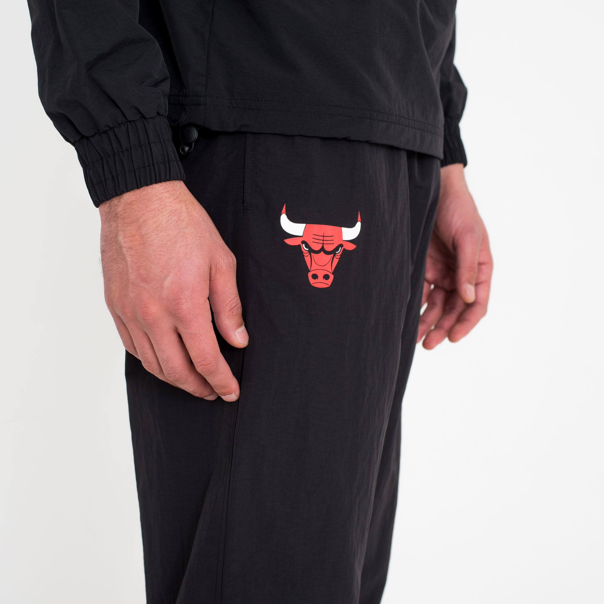 Pantaloni della tuta rossi dei Chicago Bulls