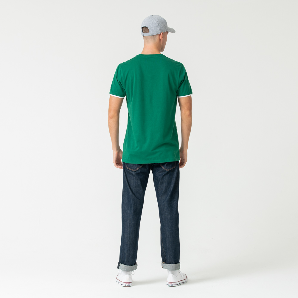 T-shirt Boston Celtics con grafica verde