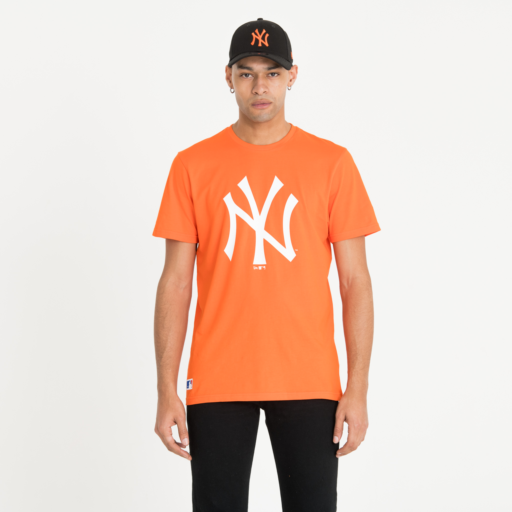 T-shirt New York Yankees arancione