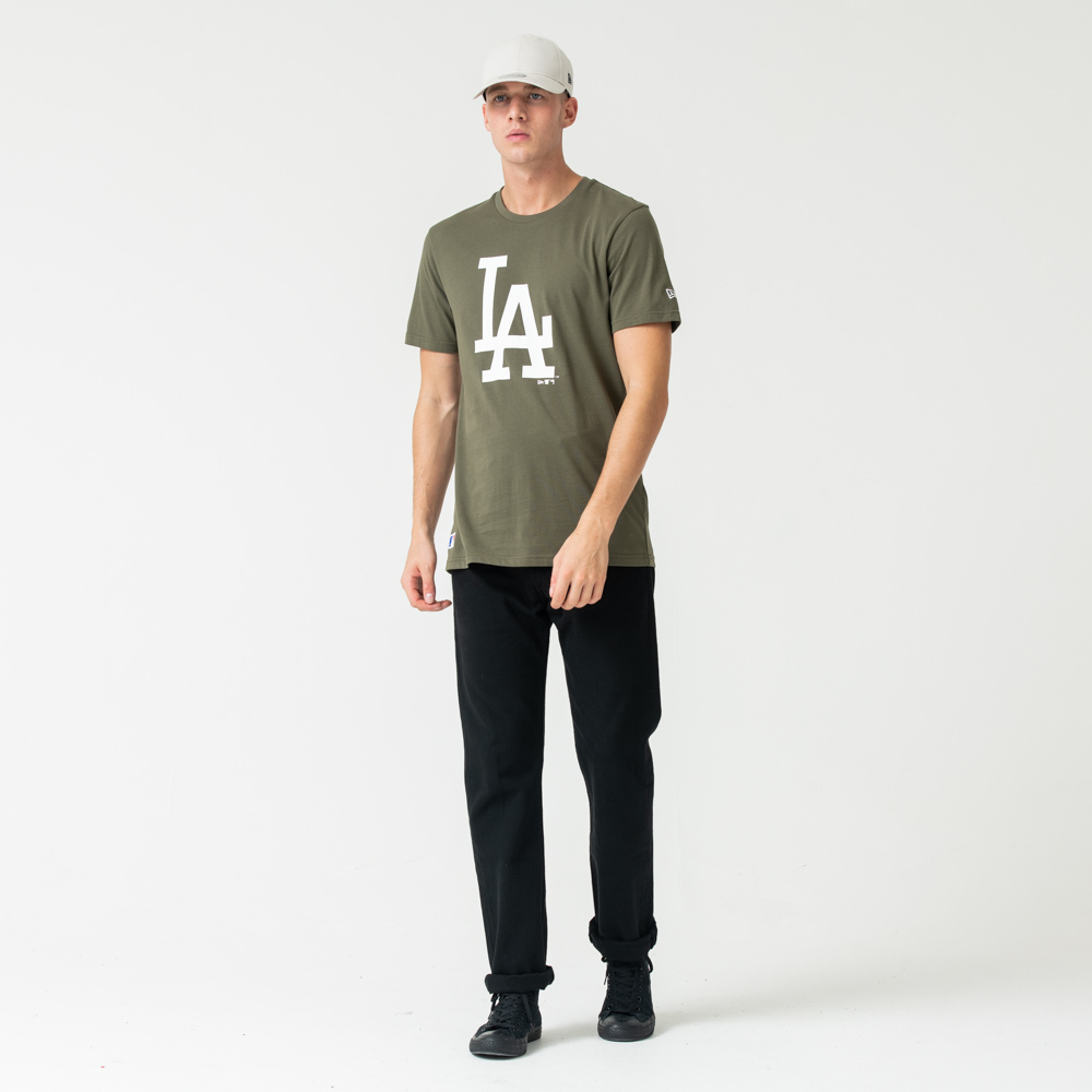 T-shirt Los Angeles Dodgers vert à logo