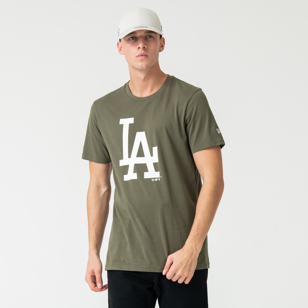 Camiseta Los Angeles Dodgers Logo, verde