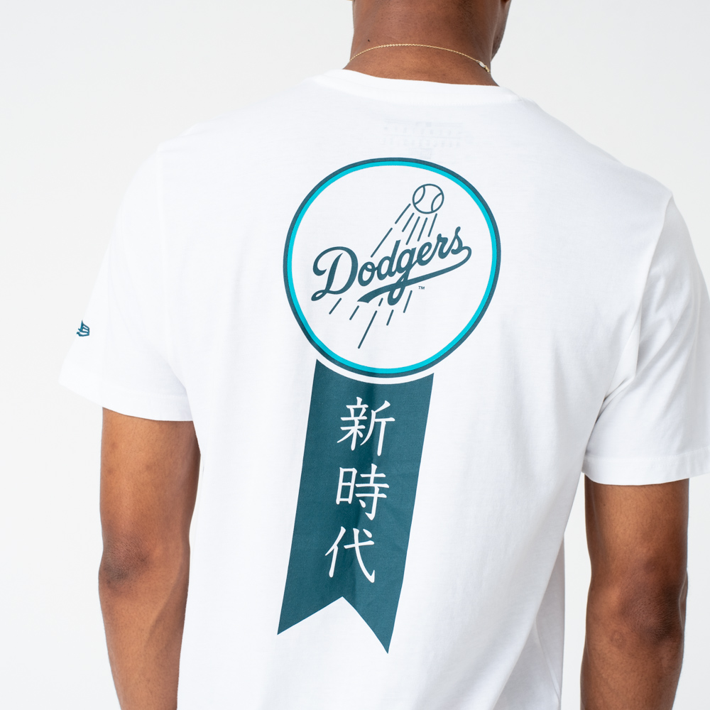 T-shirt blanc Far East des Dodgers de Los Angeles