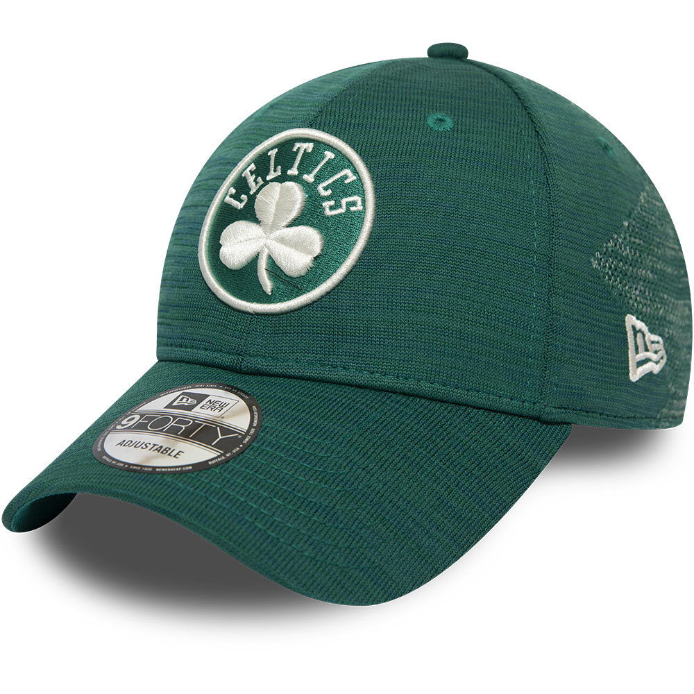 Casquette 9FORTY des Boston Celtics Engineered Fit verte