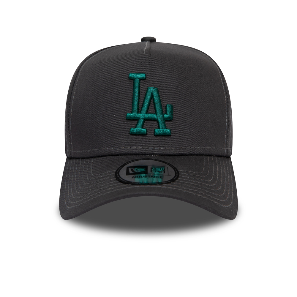 New Era League Adjustable A Frame Cap ~ LA Dodgers Grey 