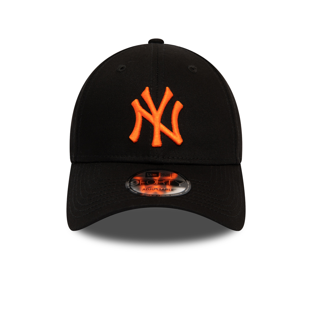 Gorra New York Yankees Essential Logo 9FORTY, naranja
