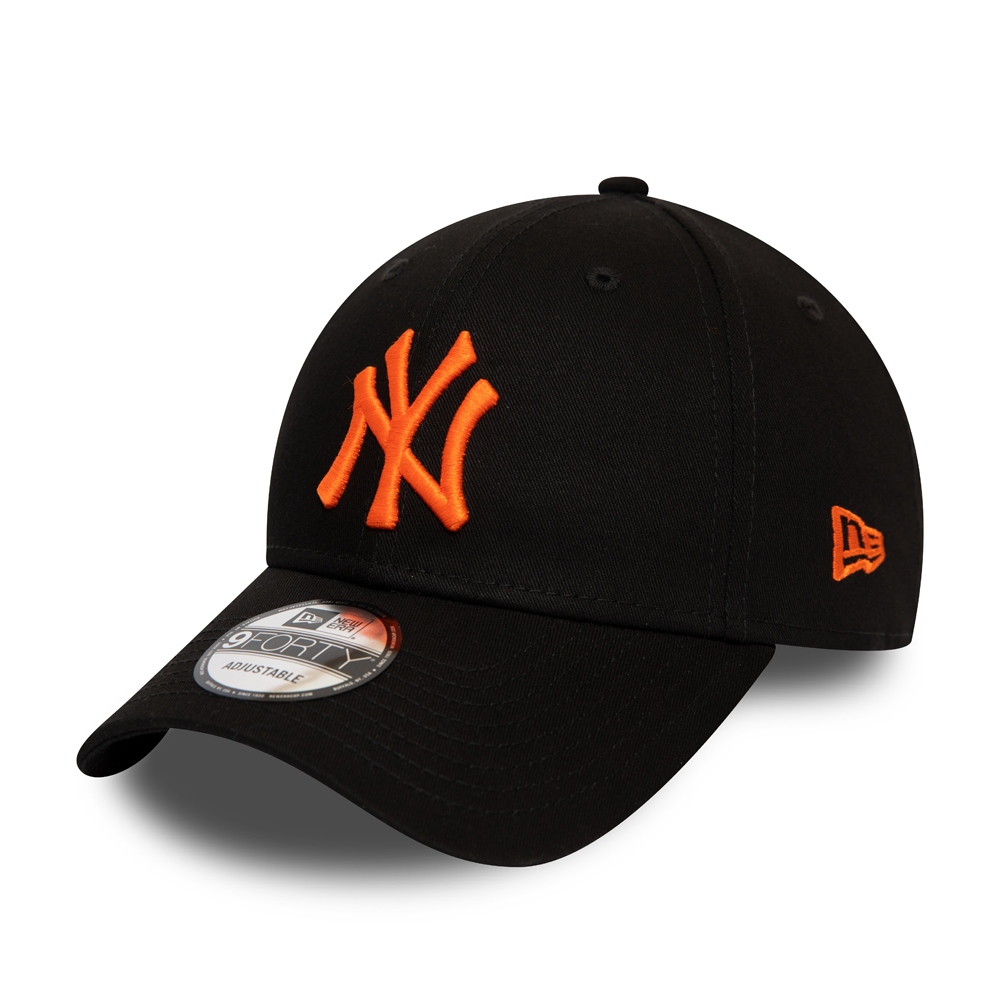 Gorra New York Yankees Essential Logo 9FORTY, naranja