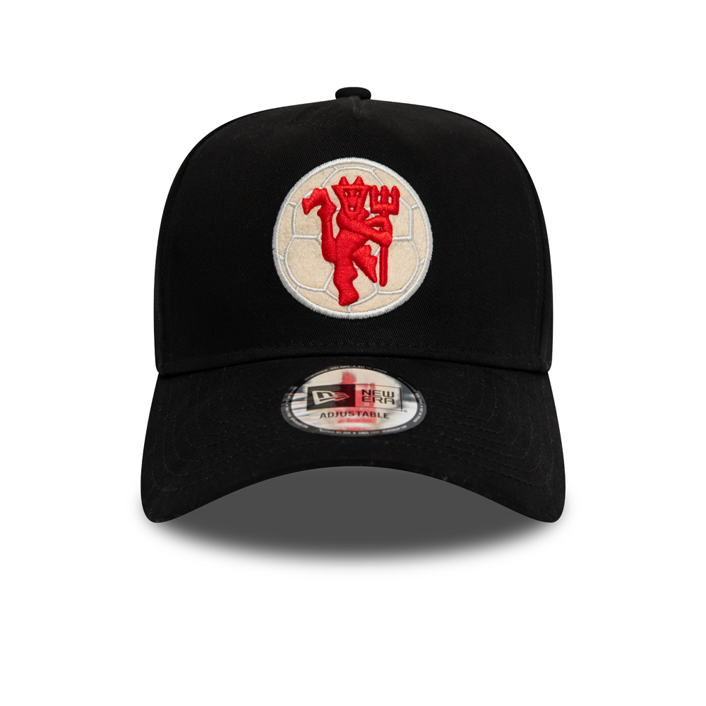 Manchester United Black 9FORTY A Frame Cap