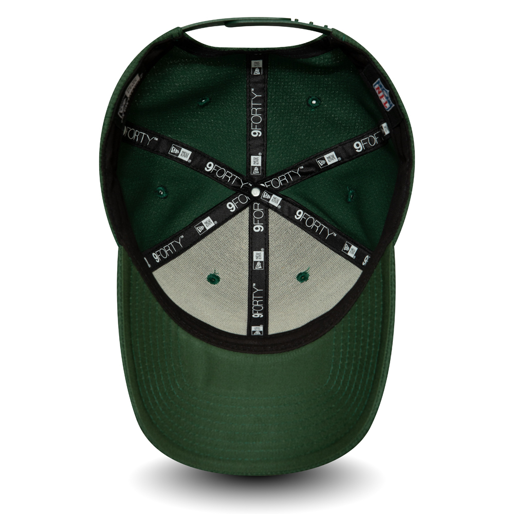 Casquette 9FORTY des Green Bay Packers vert uni