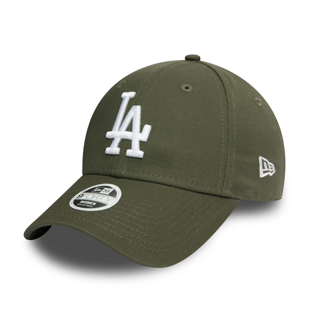 Los Angeles Dodgers Essential Womens Green 9FORTY Cap