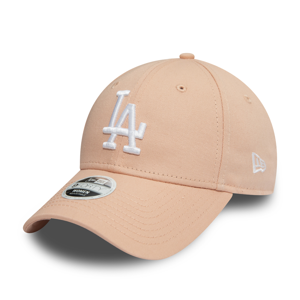 Los Angeles Dodgers Essential Womens Pink 9FORTY Cap