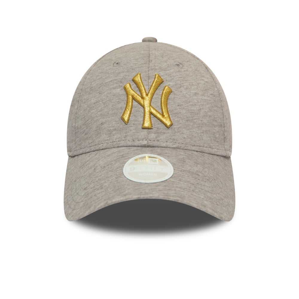 Cappellino 9FORTY donna dei New York Yankees grigio metallizzato