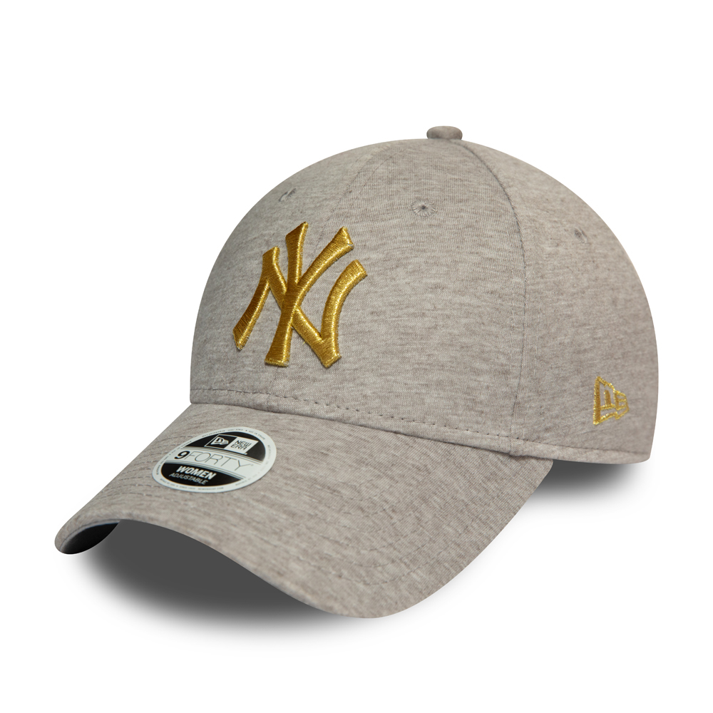 Cappellino 9FORTY donna dei New York Yankees grigio metallizzato