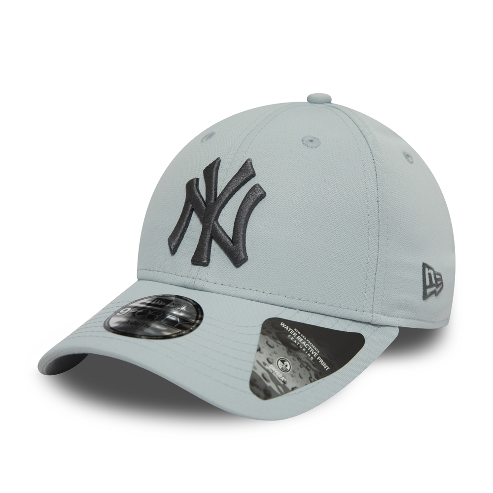 Cappellino 9FORTY New York Yankees in tessuto mimetico grigio bambino