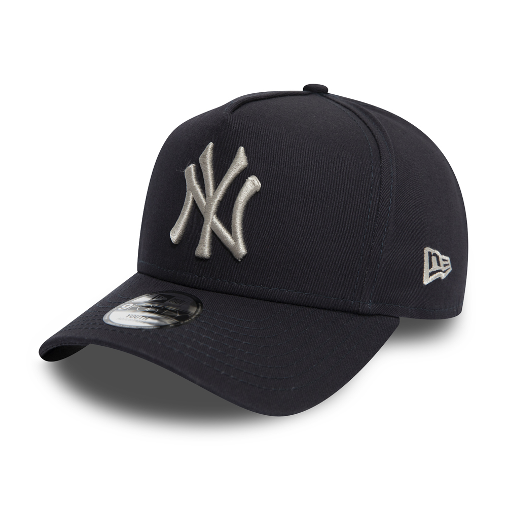 Casquette New York Yankees Essential mi-droite bleu marine enfant
