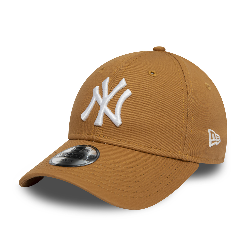 Cappellino 9FORTY Essential New York Yankees marrone bambino