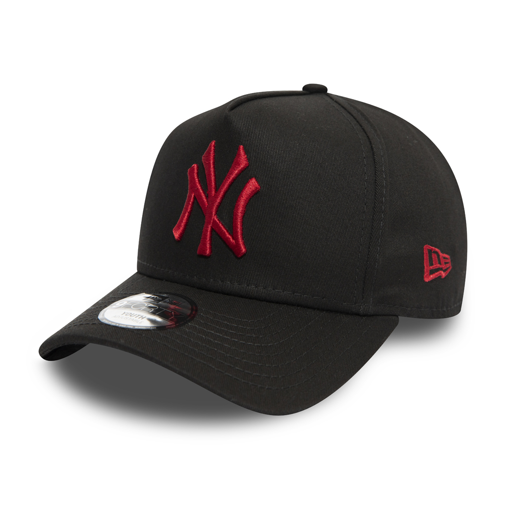 Rote Essential Kinderkappe der New York Yankees mit A-Rahmen und Logo