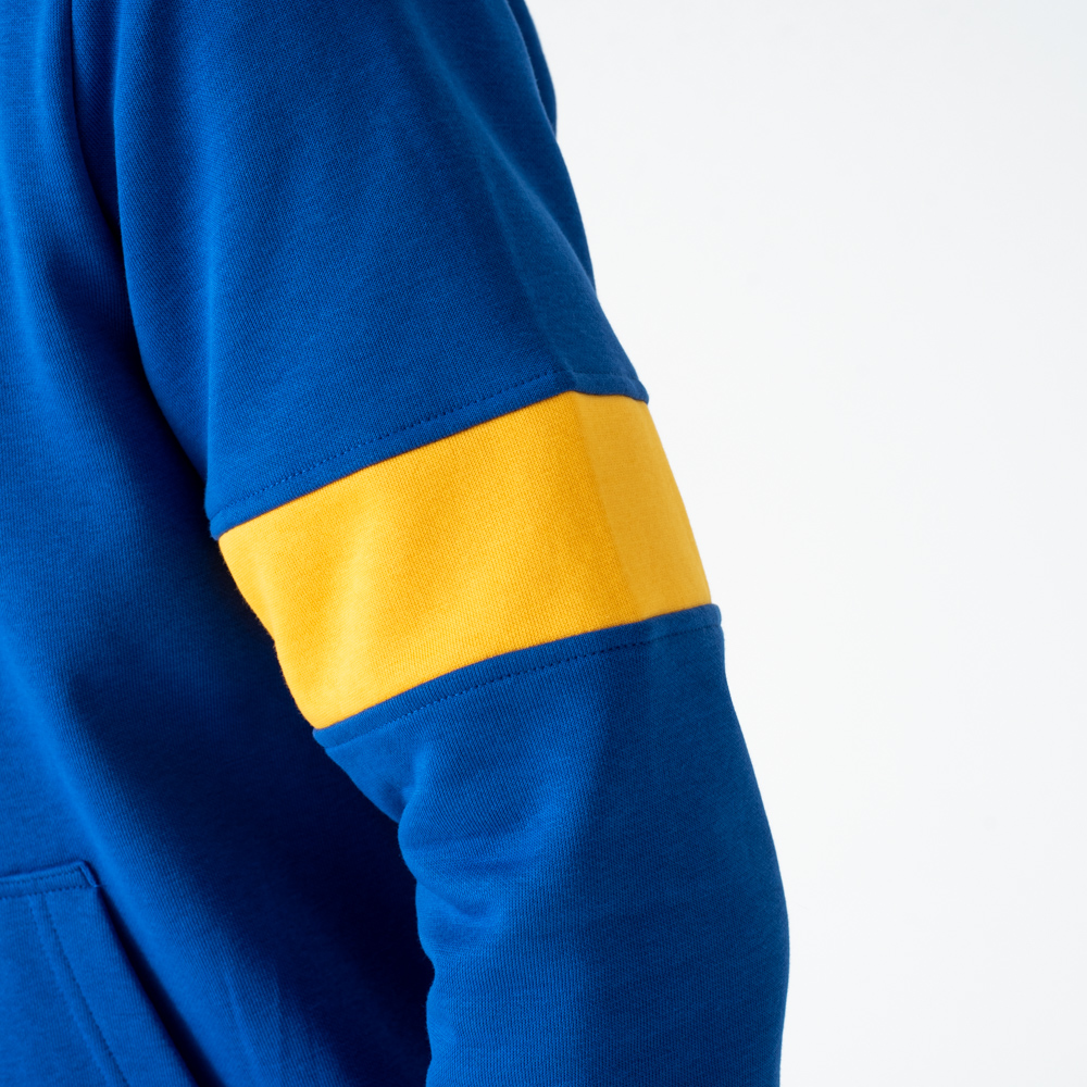 Golden State Warriors – Hoodie mit Reißverschluss in Blau