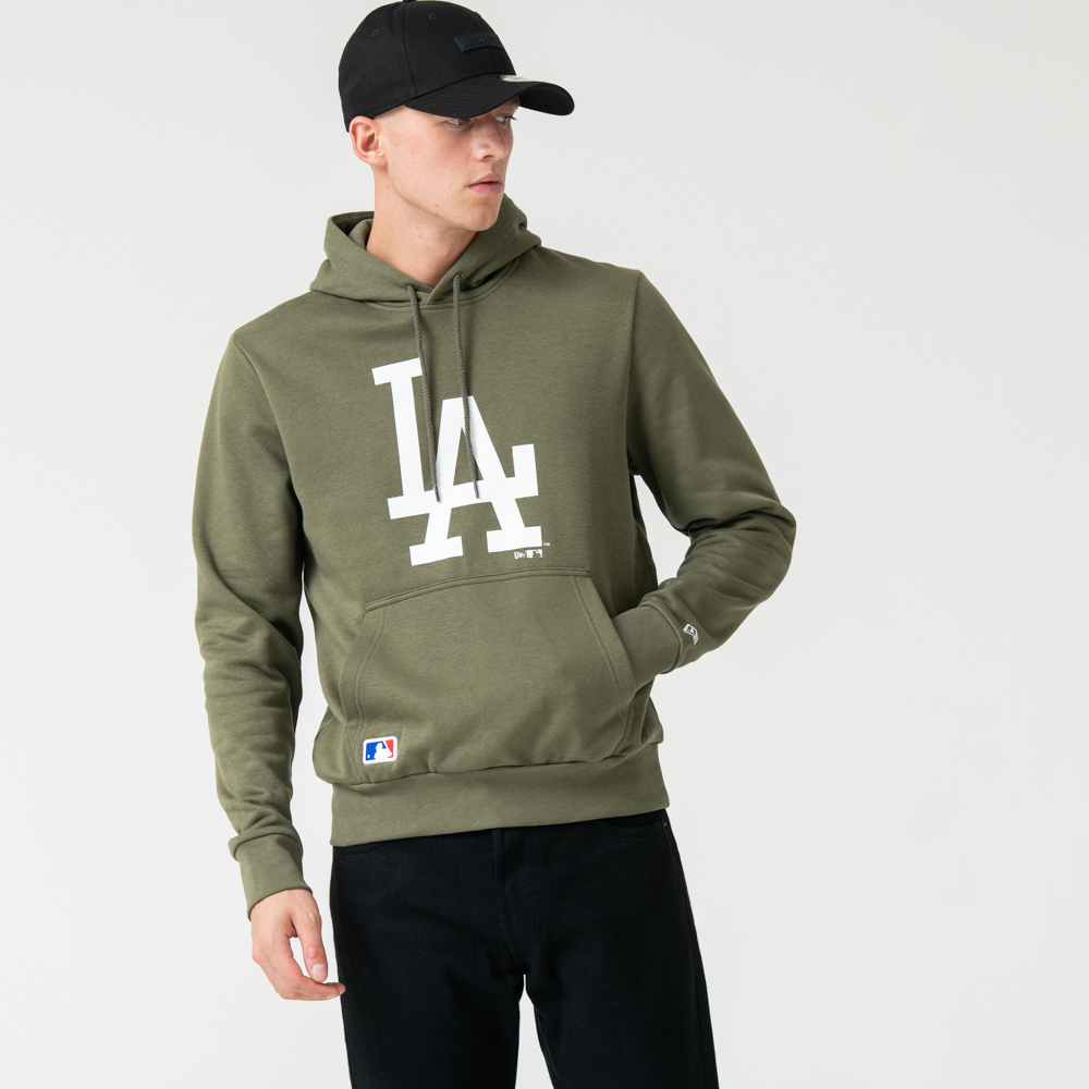 Sudadera estilo pulóver Los Angeles Dodgers, verde