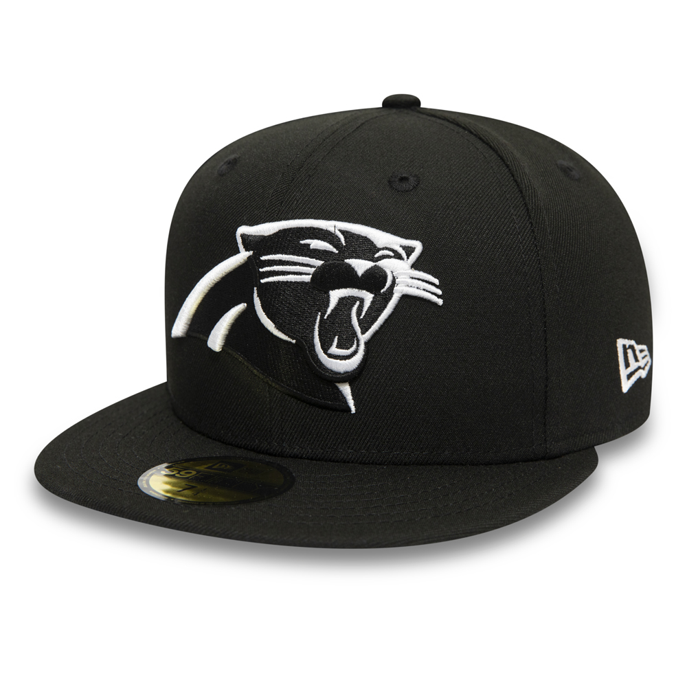 Carolina Panthers Negro 59FIFTY Gorra