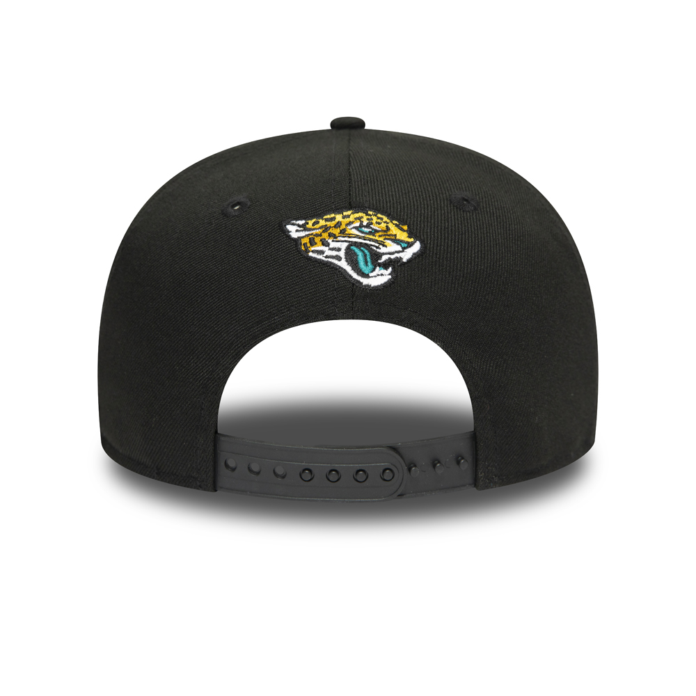 Casquette 9FIFTY noire avec logo Element des Jaguars de Jacksonville