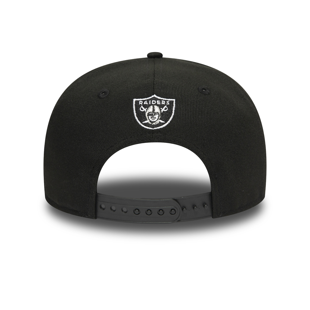 Cappellino 9FIFTY Element Logo dei Las Vegas Raiders nero