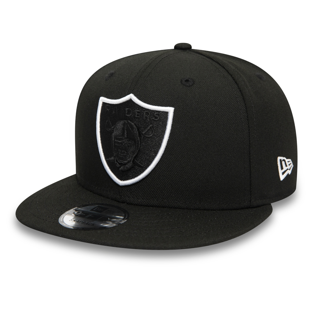Cappellino 9FIFTY Element Logo dei Las Vegas Raiders nero