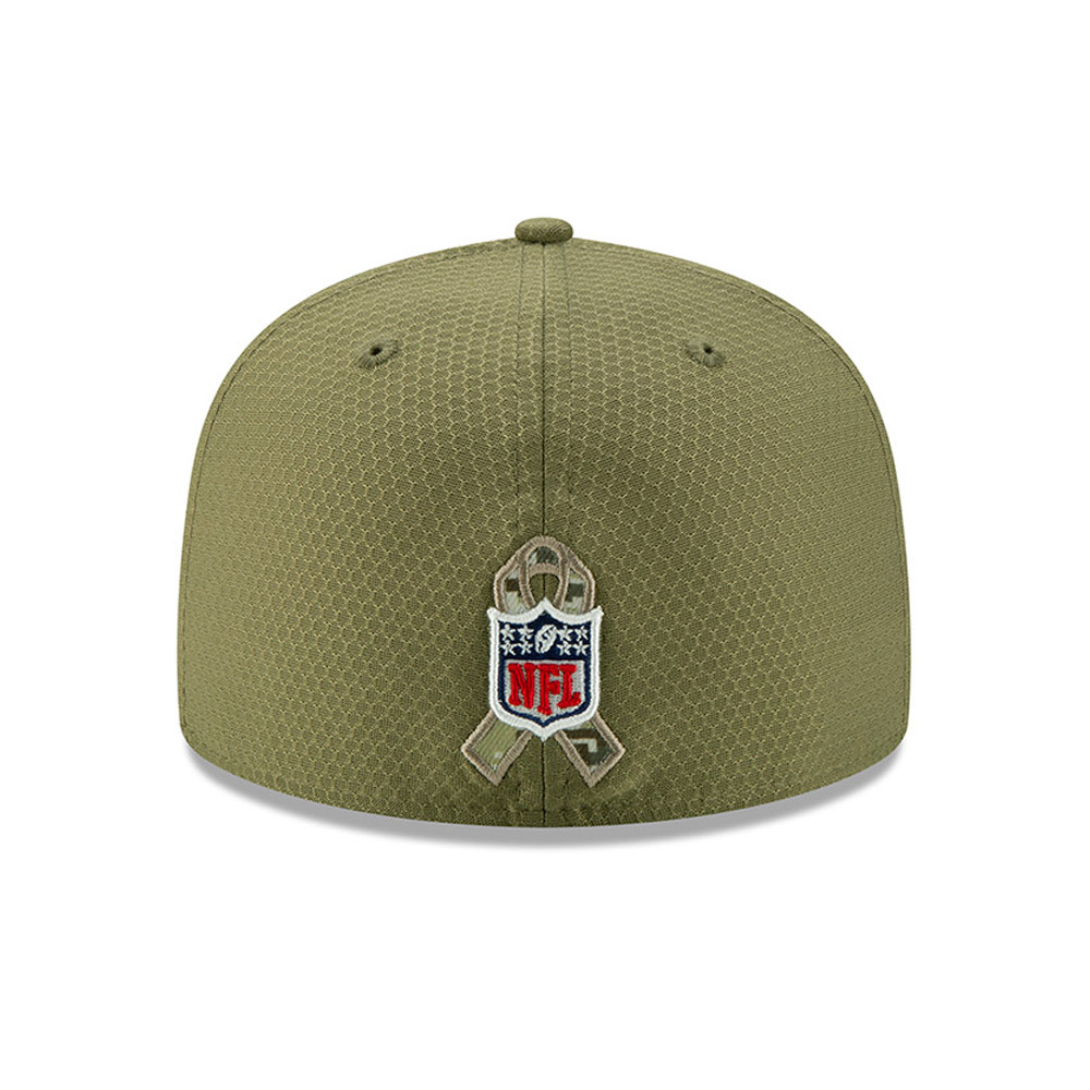 Casquette Baltimore Ravens Salute To Service 59FIFTY vert
