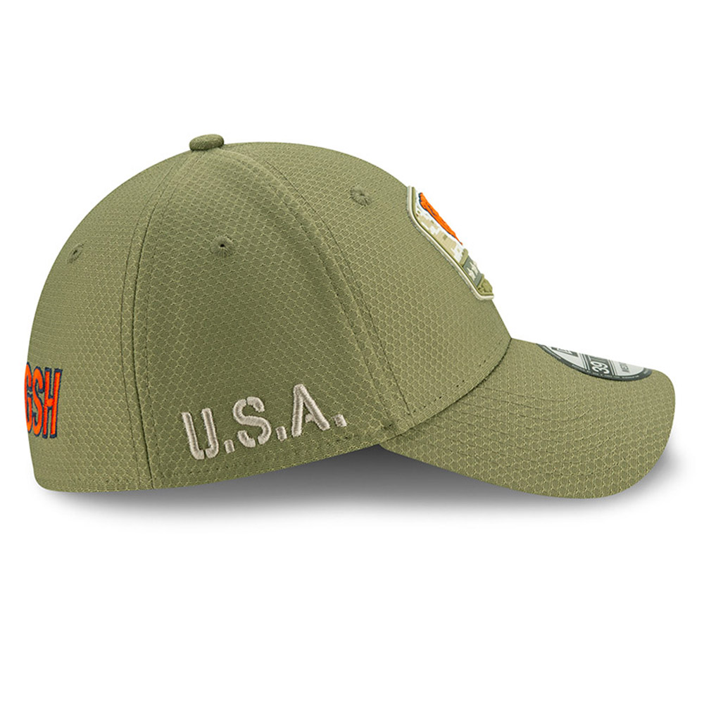 Casquette Chicago Bears Salute To Service 39THIRTY verte