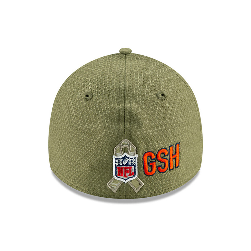 Casquette Chicago Bears Salute To Service 39THIRTY verte