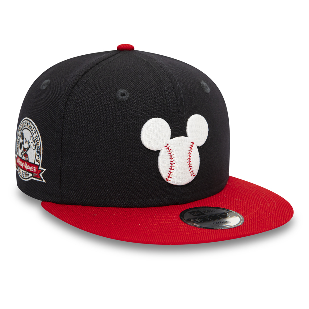 Mickey Mouse – Baseball Logo – 9FIFTY – Kinderkappe in Marineblau