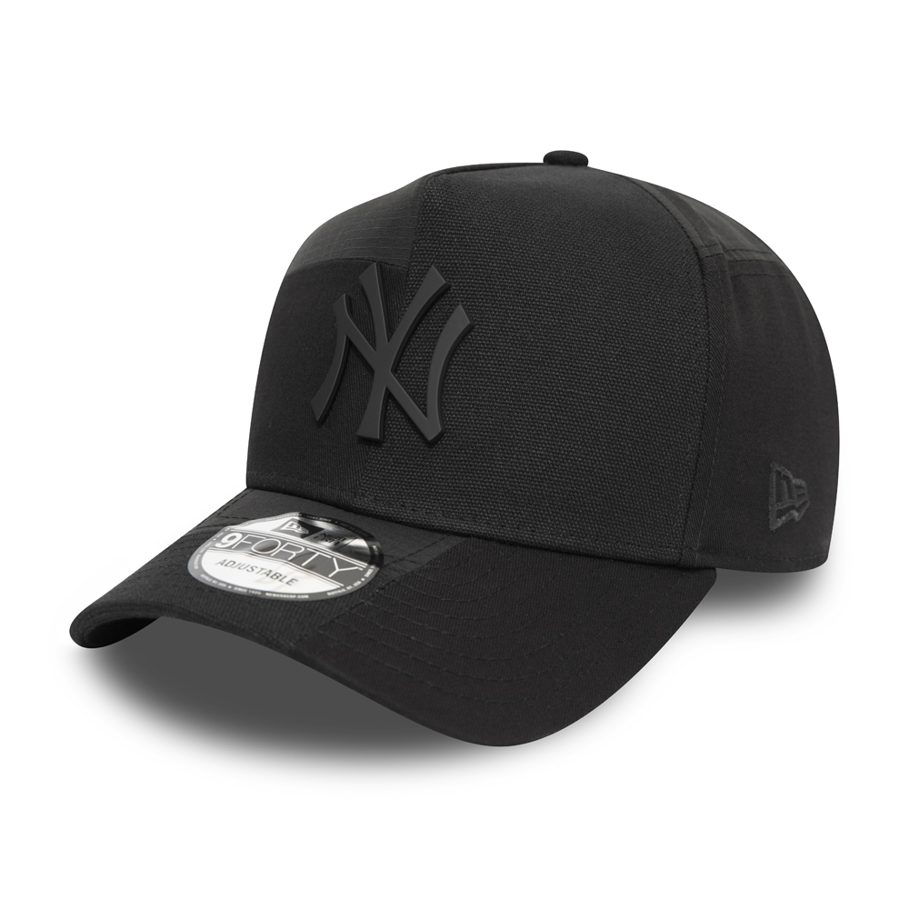 Schwarze Premium Patch 9FORTY-Kappe New York Yankees mit A-Rahmen