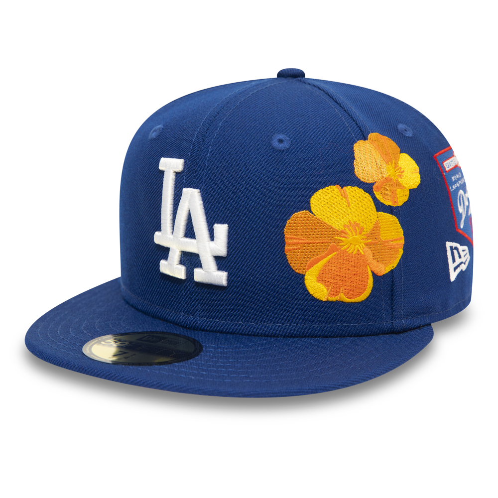 Casquette 59FIFTY souvenir bleue des Los Angeles Dodgers