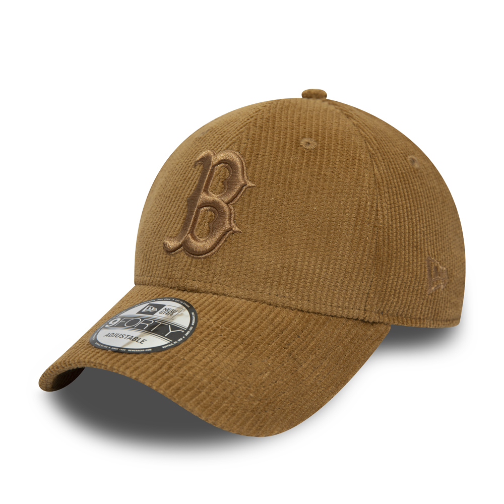 Boston Red Sox Brown Cord 9FORTY Gorra