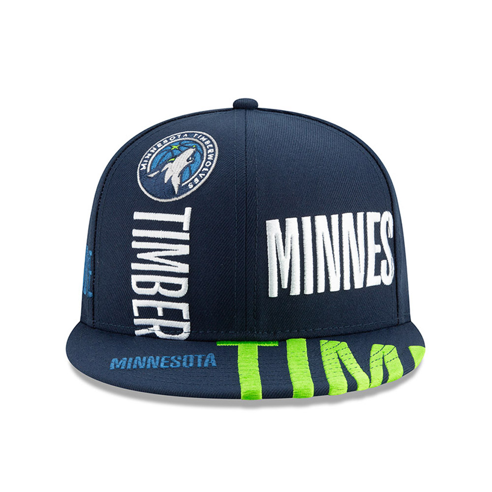 Cappellino 59FIFTY Tip Off blu dei Minnesota Timberwolves