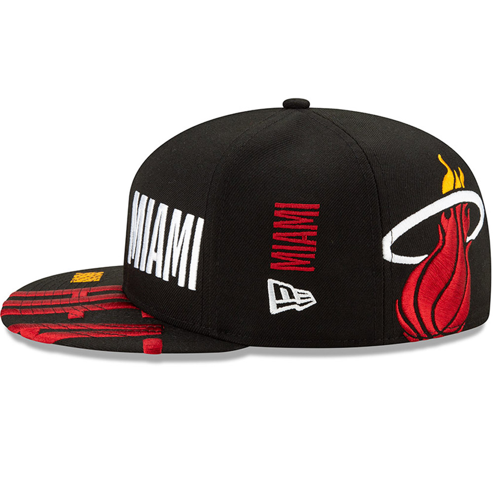 Cappellino 59FIFTY Tip Off nero dei Miami Heat