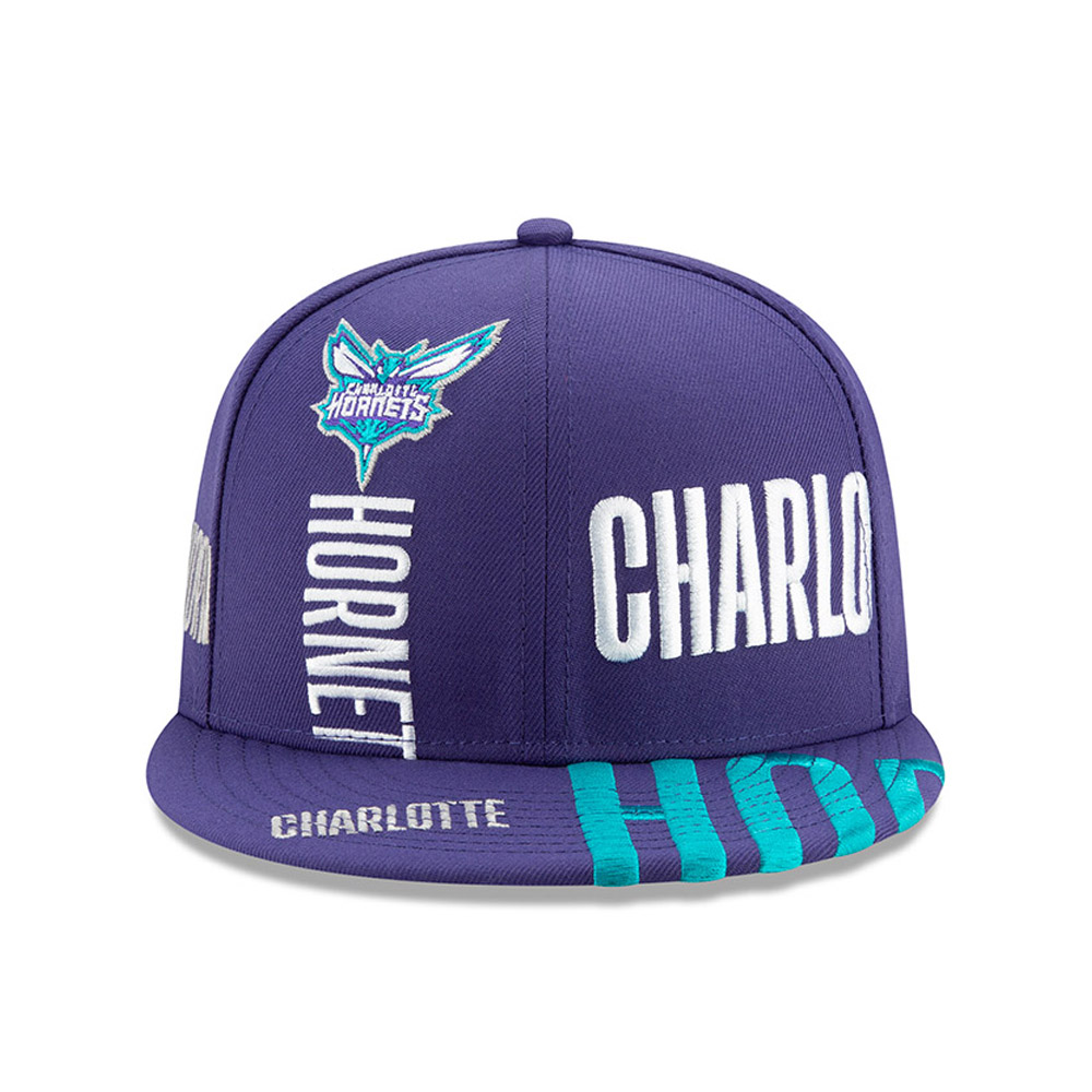 Casquette 59FIFTY bleue Tip Off des Hornets de Charlotte