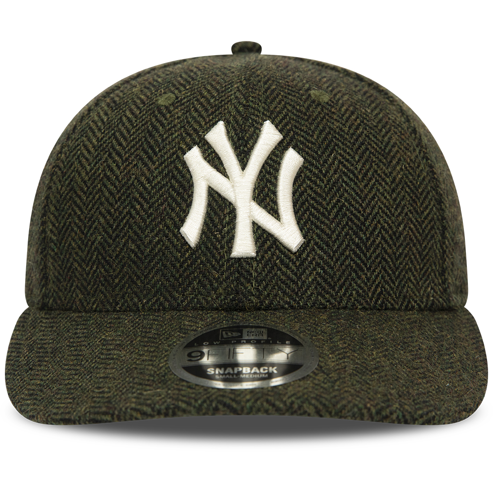 New York Yankees Low-Profile-9FIFTY-Kappe aus grünem Tweed