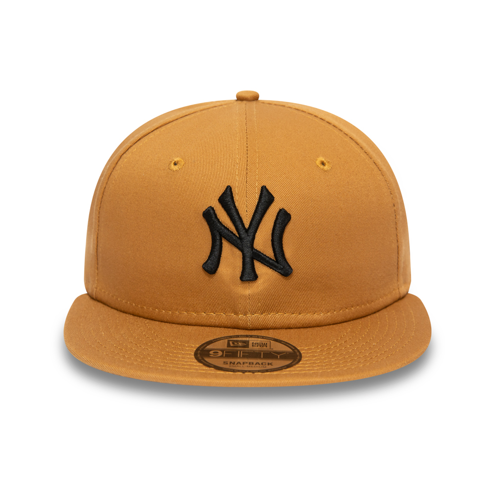 Casquette 9FIFTY Essential couleur moutarde des Yankees de New York