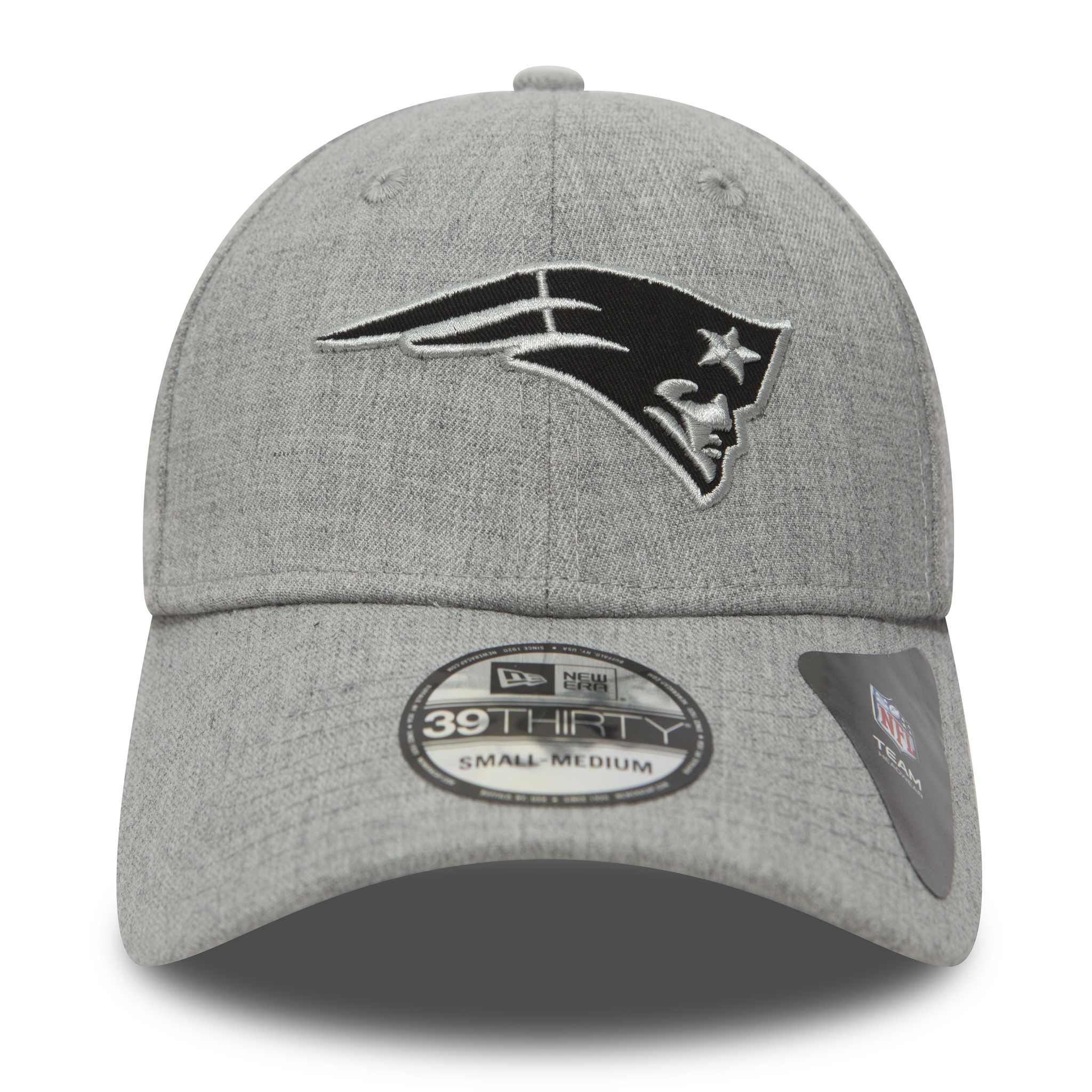 New England Patriots Essential 39THIRTY-Kappe „Heather“ in Grau
