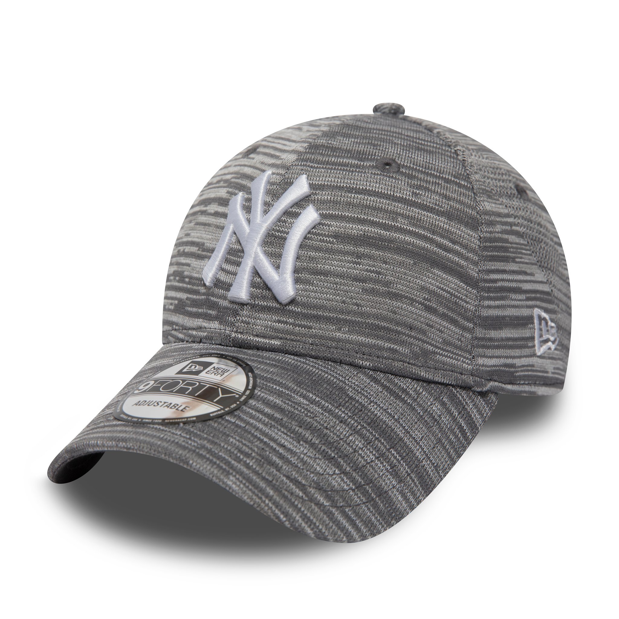New York Yankees 9FORTY-Kappe in Grau – Engineered Fit
