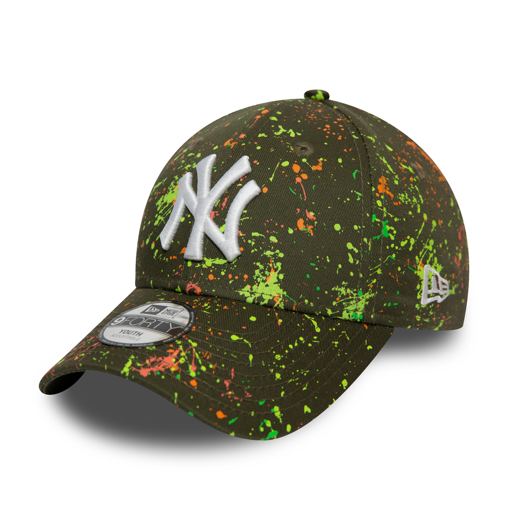 Gorra New York Yankees Paint 9FORTY, verde