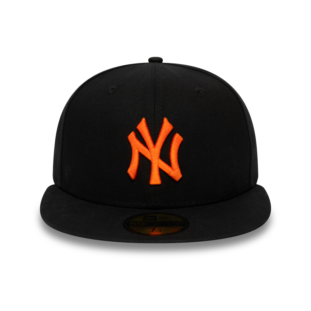 Schwarze 59FIFTY-Kappe – Utility-Stil – New York Yankees